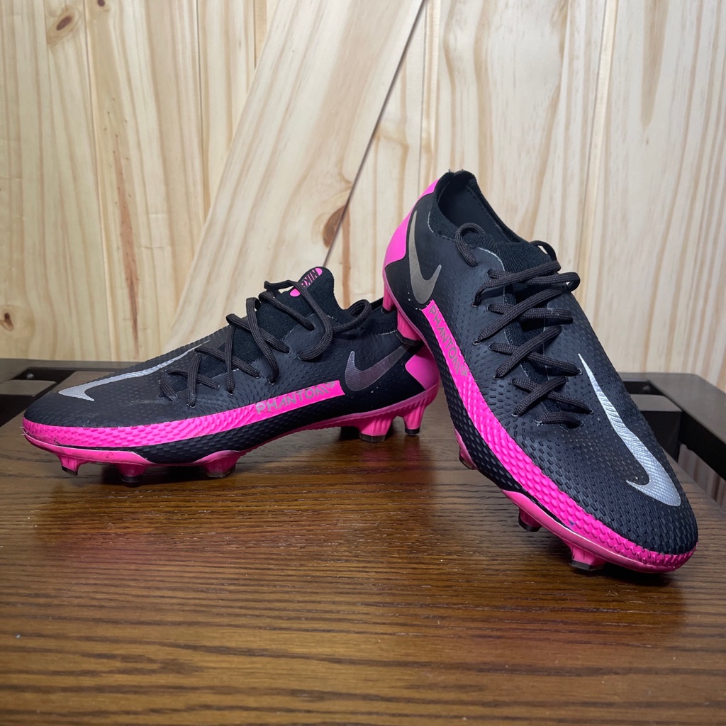 Nike Phantom Gt Elite Fg Fliyknit Soccer Cleats Pink Blast Ck8451-006 Sz 6.5
